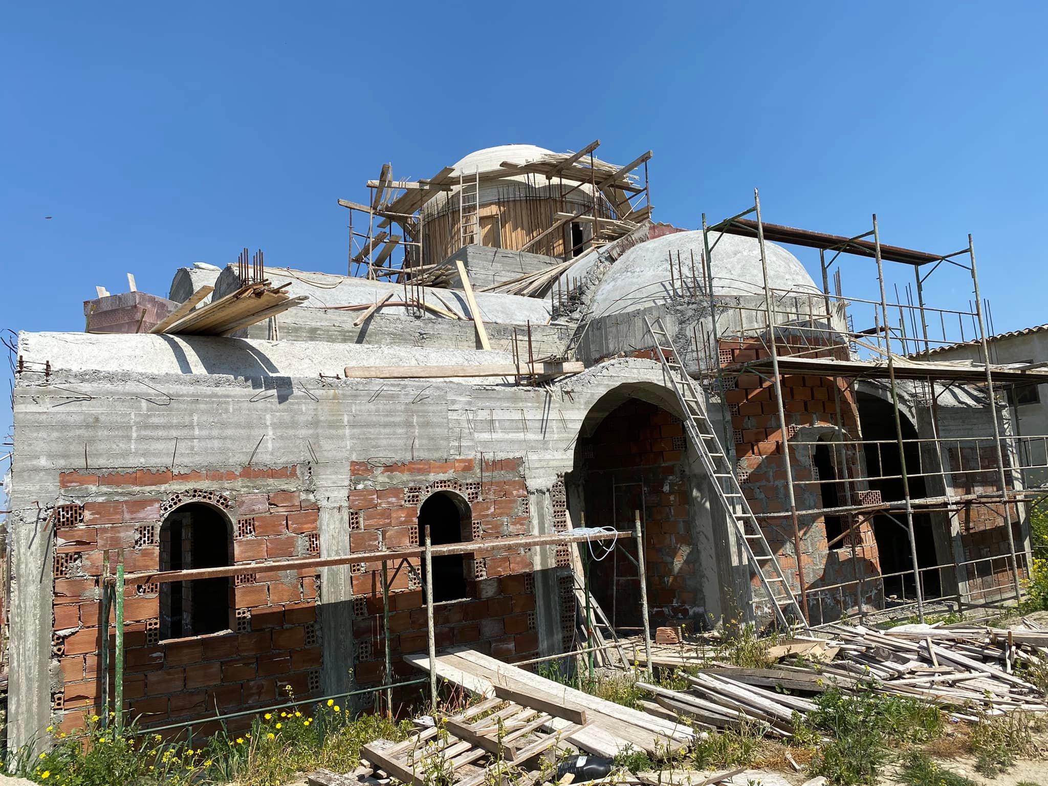 agios porfyrios unfinished pera chorio nisou